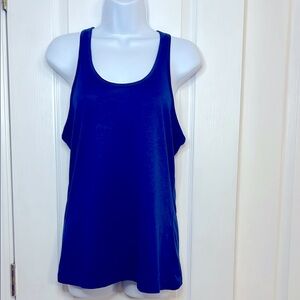 Nike Blue Relaxed Sleeveless Tank Top